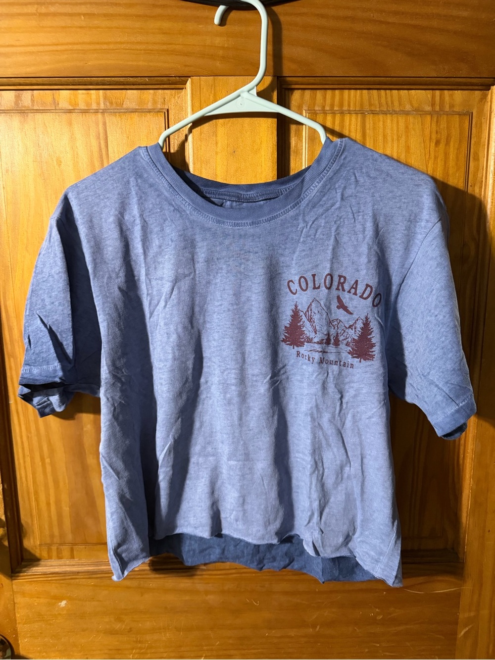 Colorado Rocky Mountain Graphic Tee - Blue
